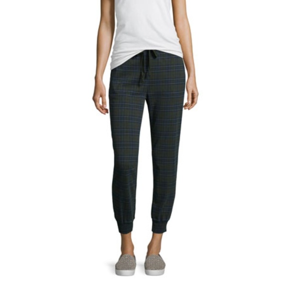 Current/Elliott Pants - New! Current/Elliott Slim Vintage Sweat Plaid